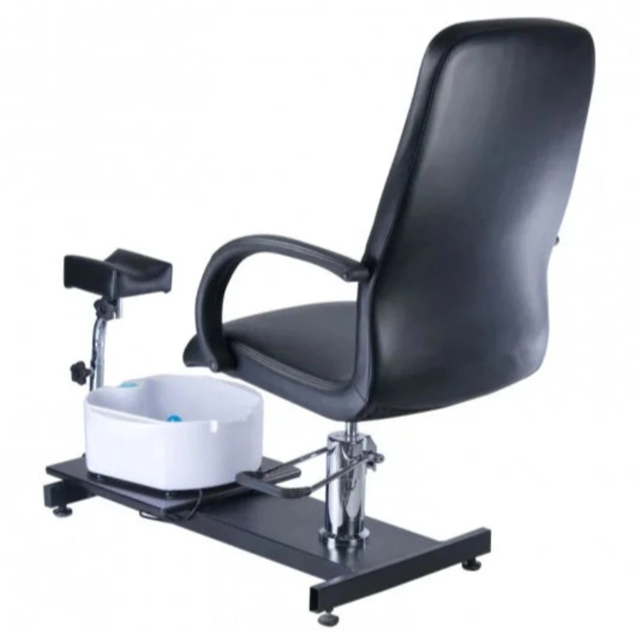 Foot basin suitable for use in beauty salons, nail salons, or at home for a relaxing foot bath experience