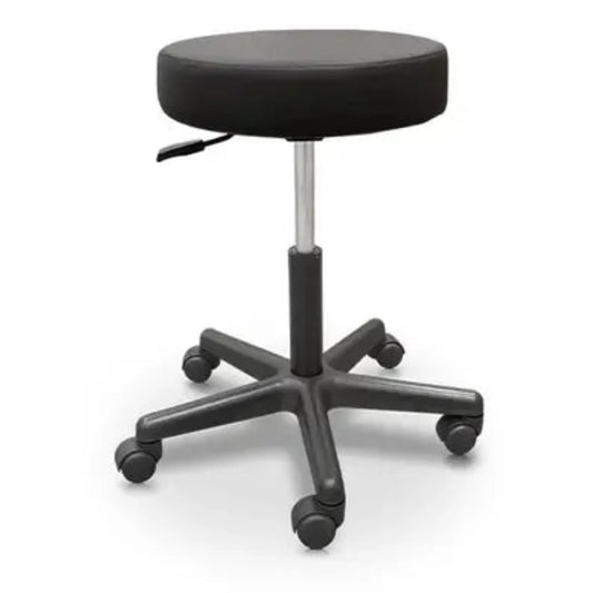 Beauty salon chair with durable oil and water-resistant PU leather upholstery for easy maintenance