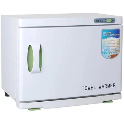 Durable towel warmer with a high-quality full aluminum interior that prevents rusting, ensuring longevity and reliability