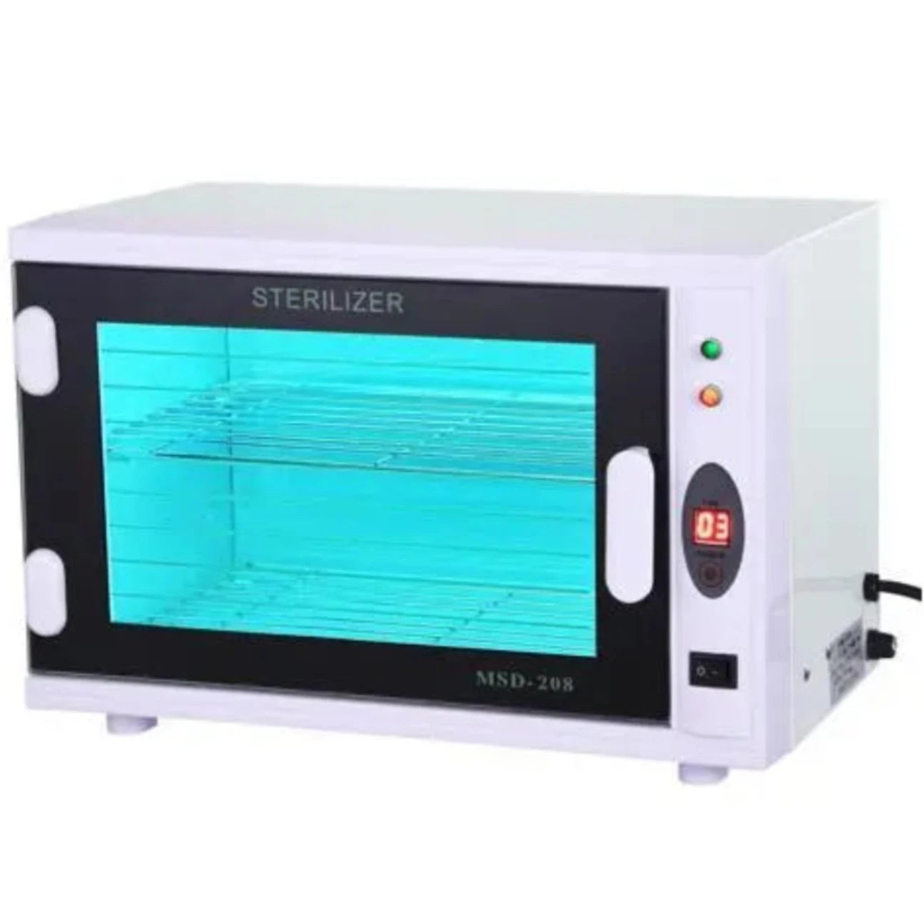 Sterilization equipment featuring UV light and ozone sterilization, ensuring cleanliness and hygiene in beauty salons